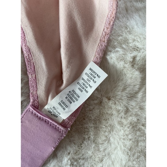 Aerie Women Bra 34C Pink Full Coverage Underwire Lightly Lined Demi‎ - Picture 8 of 10
